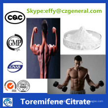 99% Reinheit Antiestrogen Steroid Hormone Pulver Toremifen Citrat